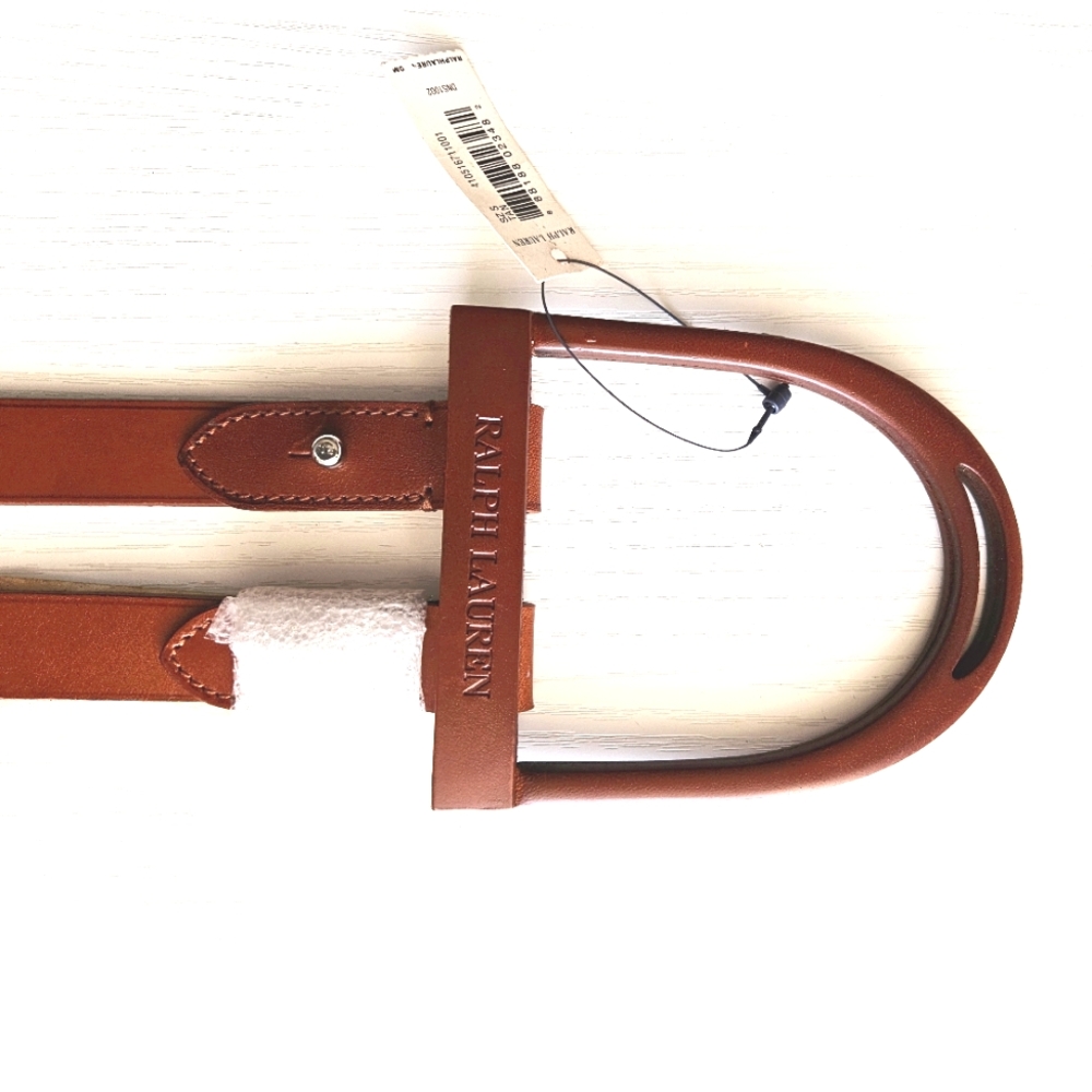 RL COLLECTION Wood Saddle Belt - Picture 3 of 13